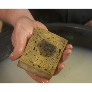 Permatex Soap Infused Grime Magnet Heavy Duty Cleaning Sponge 1-Pack (25106) - view 3