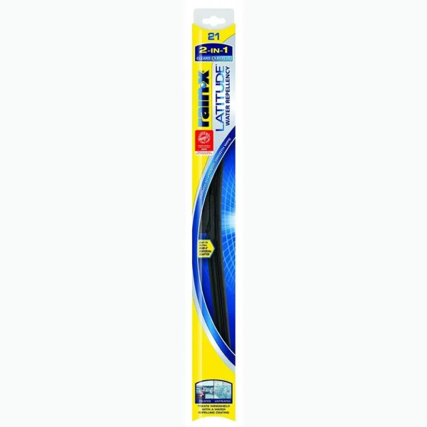 Rain-X 5079278-2 Latitude 2-IN-1 Water Repellency Wiper Blade, 21″