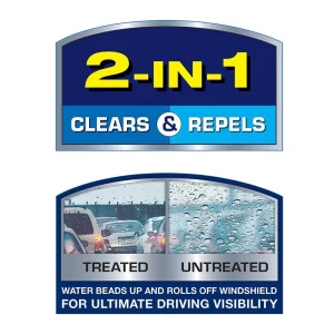 Rain-X 5079278-2 Latitude 2-IN-1 Water Repellency Wiper Blade, 21″ - view 4