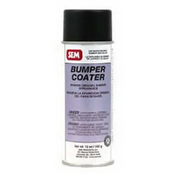 SEM Paints 39273 Bumper Coater-Charcoal Metallic, 12oz Aerosol Can
