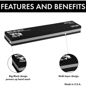 Motor Guard Big-Block 12-Inch Maximum Sanding Block for Auto Body (BG12-1) - view 4