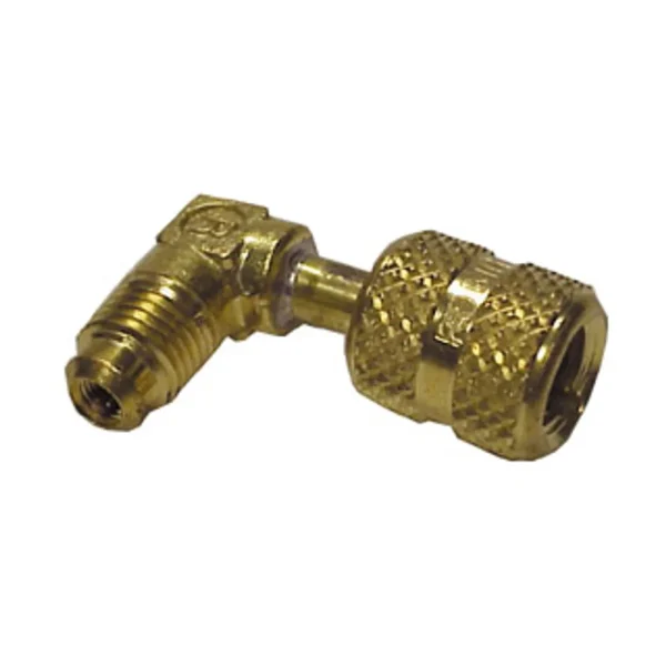 Robinair Quick Coupler with 90-Degree Elbow for HVAC Systems (40563A)