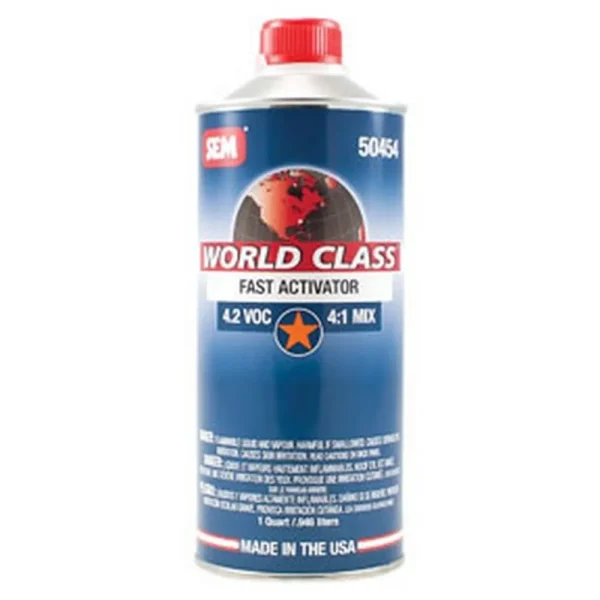 SEM Paints 50454 World Class 4.2 VOC Fast Activator, Cone Quart Can