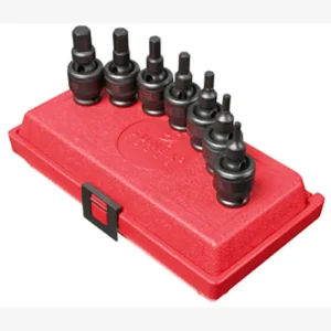 Sunex 3/8″ Drive 7 Pc. Metric Universal Hex Impact Socket Set (3659)