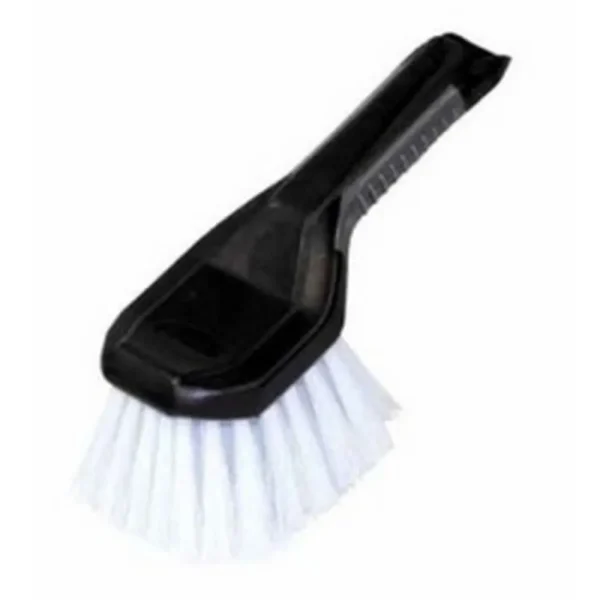 Carrand 93036 Tire and Bumper Brush, Stiff Bristles, Attaches to Any Standard Threaded Pole, Molded Handle, Carded
