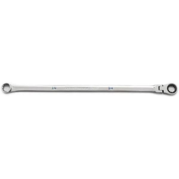 Gearwrench 86128 120XP Universal XL Flex-Head Gearbox Ratcheting Wrenches, Open Stock, 1/4″