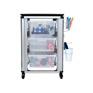 Luxor Workspaces Modular Classrm Cabinet, 3 Large Bins (MBS-STR-11-3L) - view 4