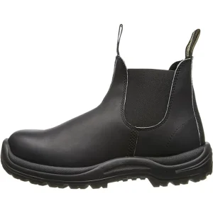 Blundstone Men’s Chelsea Safety Boot – US12/AU11, Steel Toe, Heat Resistant