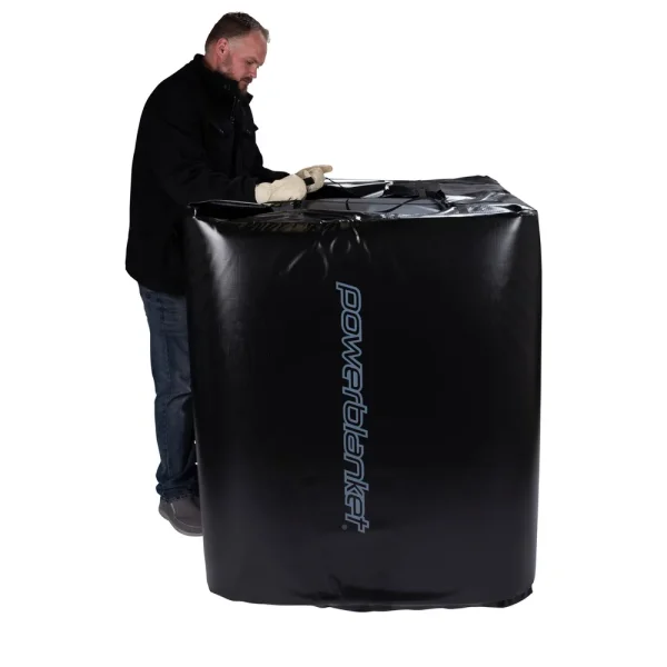 Powerblanket Insulated Ibc Heater Adj Thermostat 350 Gal Steel Tote (TH350)