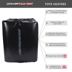 Powerblanket Insulated Ibc Heater Adj Thermostat 350 Gal Steel Tote (TH350) - view 3