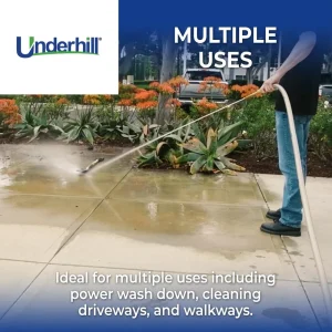 Underhill 6-Inch Garden Water Hose Nozzle, Sprayer, Jet, 7 Gpm 80 PSI (SN6-75) - view 2