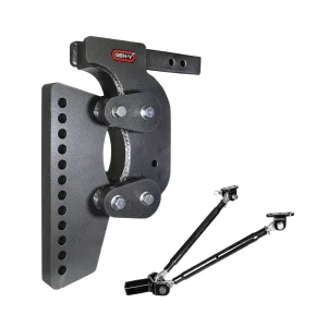 Gen-Y Hitch The BOSS TORSION-FLEX 2″ Weight Distribution Shank 15.5″ Drop 1.7K TW 16K Hitch & GH-0100 Stabilizer Kit ...