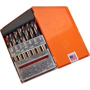 KnKut 29 Piece Short Stubby Length Drill Bit Set 1/16″-1/2″ By 64Ths (29KK7) - view 4