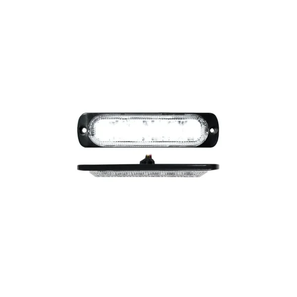 Race Sport 6-LED Ultra Slim Flush Mount 19-Flash Pattern Marker Strobe Light (1005105)