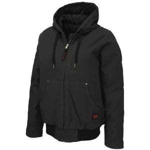 Tough Duck Women’s Duck Bomber Jacket with Adjustable Hood (WJ321)