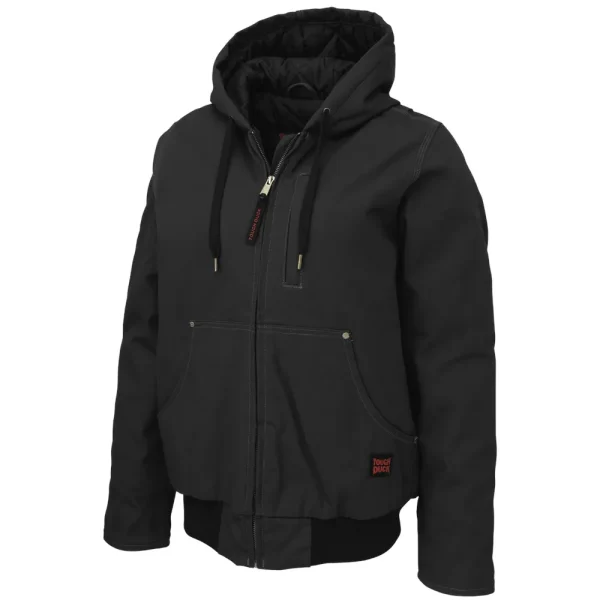 Tough Duck Women’s Duck Bomber Jacket with Adjustable Hood (WJ321)