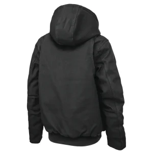 Tough Duck Women’s Duck Bomber Jacket with Adjustable Hood (WJ321) - view 2