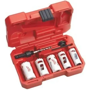Milwaukee Electric Tools 7Pc Compact Automotive Hole Dozer Hole Saw Kit (49-22-4083)