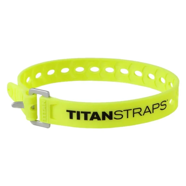 Titan Straps 60-Lb. Working Load (18″, Fluorescent Yellow) (TS-0918-FY)
