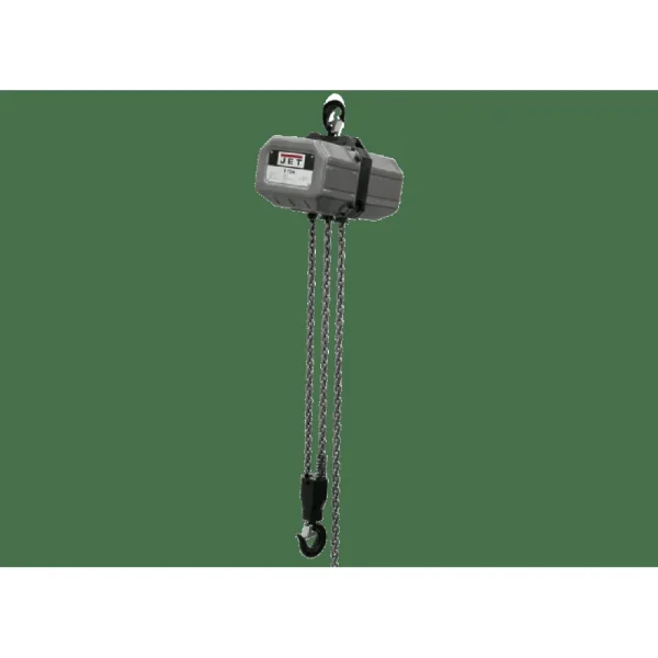 Jet 112000 1SS-1C-20, 1 Ton, 1Ph, 20′ Lift, 115/230V, Prewired 230V