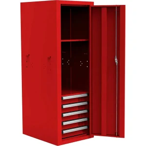 Homak 22-Inch Pro II Tool Storage Locker – Red (RD08022052)