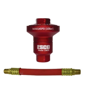 Esco 10609K Air Pressure Reducer With 6? Whip-Hose For Air Tools