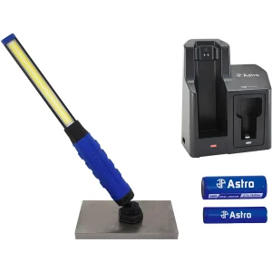Astro Pneumatic 800 Lumen Rechargeable Slim Light with Quick-Swap System (80SLC)