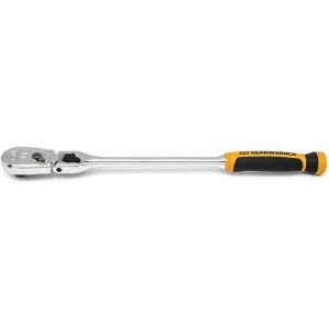 Gearwrench 81371T 1/2″ Drive 90 Tooth Cushion 17″ Locking Flex Head Teardrop - view 3