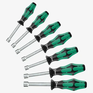 Wera 05345230001 7 Piece 395 HO/7 SZ Kraftform Plus Nutdriver Set