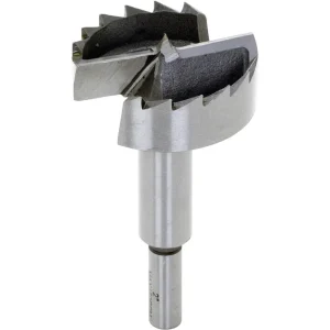Shop Fox 2 Inch Saw-Toothed Forstner Bit with 3/8 Inch Shank 3-1/2 Inch Long (D1015) - view 2
