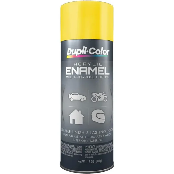 Dupli-Color 12oz School Bus Yellow Acrylic Enamel Spray Paint (DA1663)