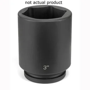 Grey Pneumatic 1″ Drive x 2-3/8″ Deep Socket (4076D)