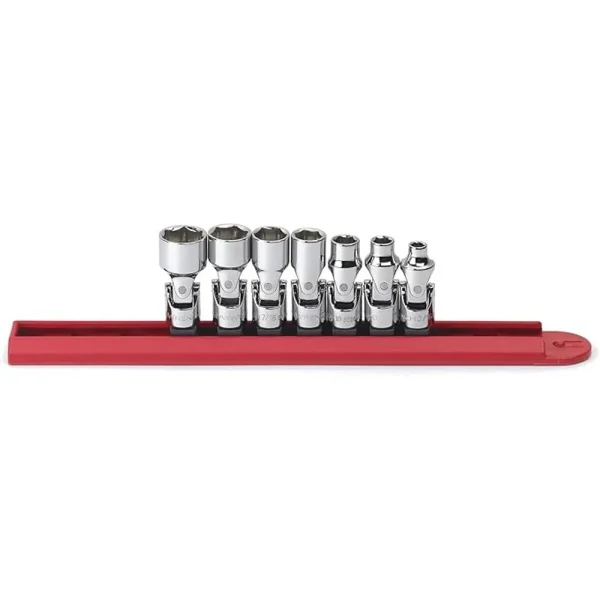 Gearwrench 80310D 7 piece 1/4″ Drive 6 Point Flex SAE Socket Set