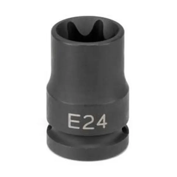 Grey Pneumatic 1/2″ Drive x E24 External Star Impact Socket (2124ET)