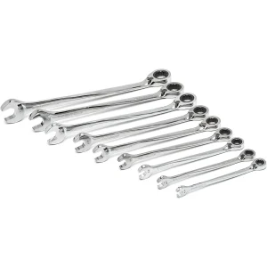 Gearwrench 85898 9 piece X-Beam Double Box Ratcheting Socketing Wrench Set SAE
