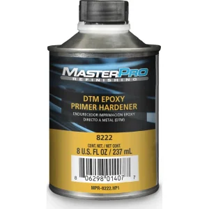 MasterPro Refinishing 8 Ounce Epoxy Primer Hardener – 8222