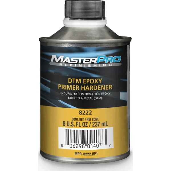 MasterPro Refinishing 8 Ounce Epoxy Primer Hardener – 8222