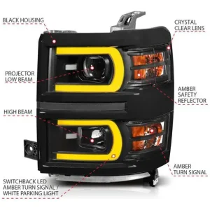 Anzo USA Halogen Headlight – 111412 - view 3