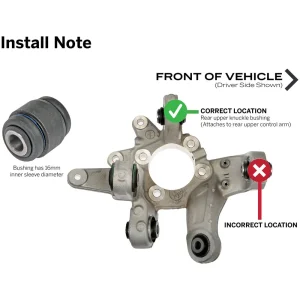 Dorman OE Solutions Control Arm Bushing – 905-531 - view 3