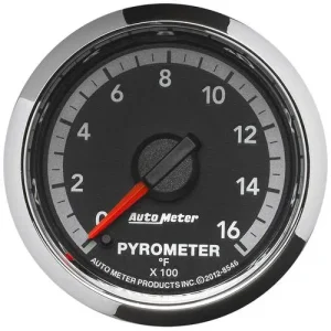 Auto Meter Factory Match 2-1/16 Inch Boost/Pyrometer Gauge – 8546