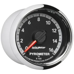 Auto Meter Factory Match 2-1/16 Inch Boost/Pyrometer Gauge – 8546 - view 3