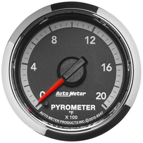 Auto Meter Factory Match 2-1/16 Inch Boost/Pyrometer Gauge – 8547