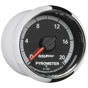 Auto Meter Factory Match 2-1/16 Inch Boost/Pyrometer Gauge – 8547 - view 3