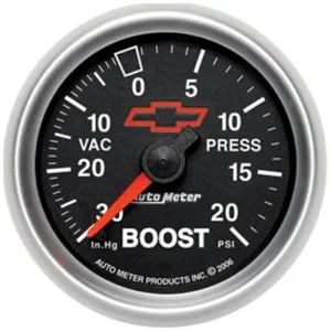 Auto Meter GM Performance 2-1/16 Inch Boost/Vacuum Gauge – 3607-00406