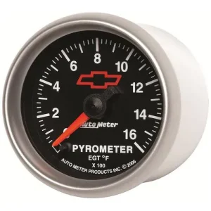 Auto Meter GM Performance 2-1/16 Inch Boost/Pyrometer Gauge – 3644-00406