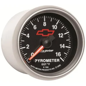 Auto Meter GM Performance 2-1/16 Inch Boost/Pyrometer Gauge – 3644-00406 - view 3