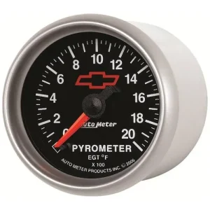 Auto Meter GM Performance 2-1/16 Inch Boost/Pyrometer Gauge – 3645-00406