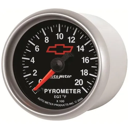 Auto Meter GM Performance 2-1/16 Inch Boost/Pyrometer Gauge – 3645-00406