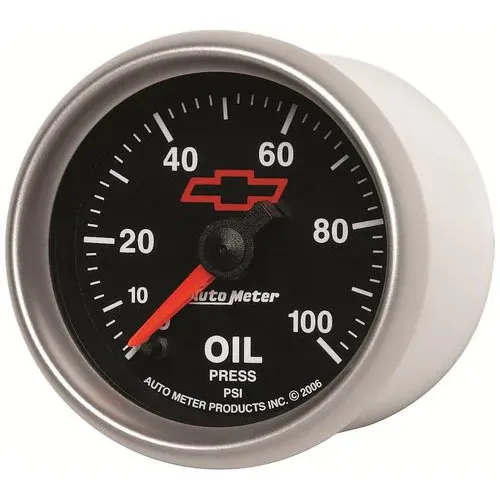 Auto Meter GM Performance 2-1/16 Inch Oil Pressure Gauge – 3653-00406