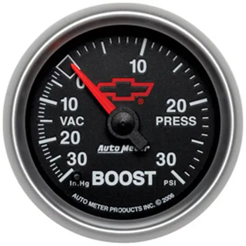Auto Meter GM Performance 2-1/16 Inch Boost/Vacuum Gauge – 3659-00406